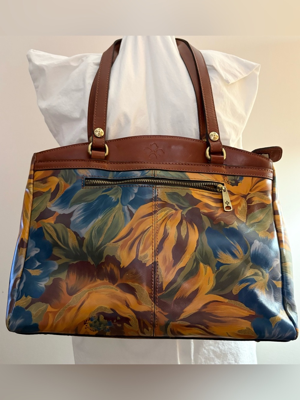 Patricia Nash Floral Oversized Poppy Tote